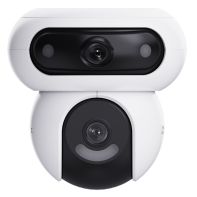 Caméra PTZ extérieure Wi-Fi EZVIZ H90 Dual 2K+ avec double objectif 4 MP + 4 MP, suivi IA des personnes et des véhicules, vue panoramique à 360°