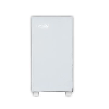 Batterie de stockage V-TAC VT-16076W LiFePO4 16,07 kWh 51,2 V 314 Ah WiFi CEI 0-21 Blanche - 12334