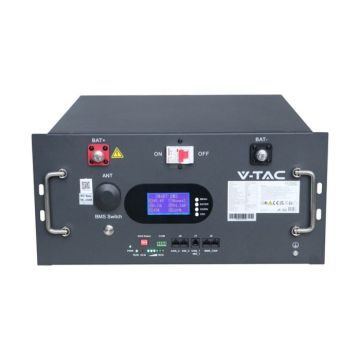Batterie de stockage LiFePO4 V-TAC VT-91600 9,6 kWh 48 V 200 Ah CEI 0-21 - réf. 12684