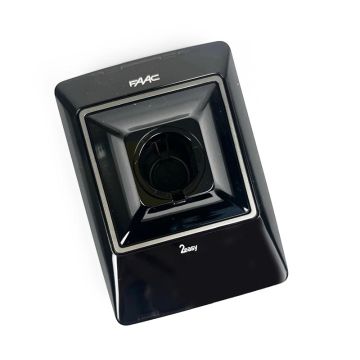 Bouton-poussoir FAAC XK10 B LC BUS 2easy pour l&#39;automatisation de portails - Faible consommation IP54 401252