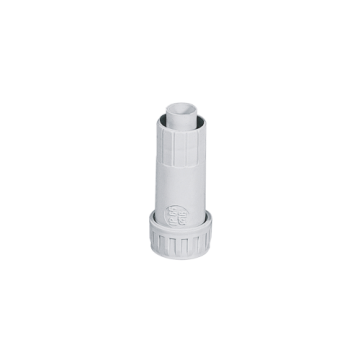 Connecteur droit FAEG tube-gaine diamètre différent : Gaine 25mm / Tube 32mm IP65