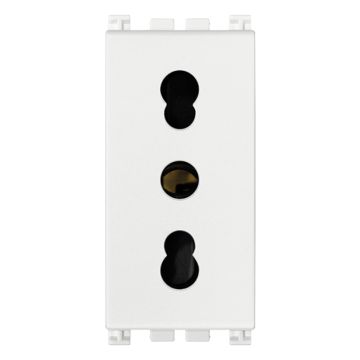 Vimar Arkè 19203.B Prise by-pass 2P+T 16A P17/11, coloris Blanc