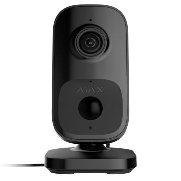 Caméra d'intérieur Ajax AI WiFi 4 Mpx avec détecteur PIR, IR 8 mt intérieur, couleur NOIRE 111567 Caméra d'intérieur Ajax AI WiFi 4 Mpx avec détecteur PIR, IR 8 mt intérieur, couleur NOIRE 111567