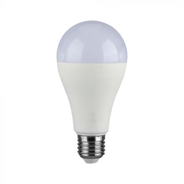 Ampoule LED V-TAC VT-2015-N E27 15W A65 lumière blanche froide 6400K - SKU 214455