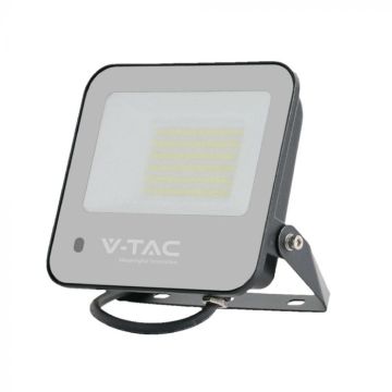 Projecteur LED V-TAC 50 W avec télécommande et circuit intégré de pilotage intégré - RVB + blanc froid, IP65 (SKU 23463 - VT-44053)