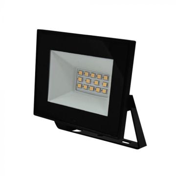 Projecteur LED V-TAC Slim 10 W SMD 6 500 K IP65 Noir avec pilote intégré - SKU 23974