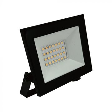 Projecteur LED mince V-tac 20 W IP65 6 500 K Noir – Série E (1 510 lm) avec pilote intégré 23986