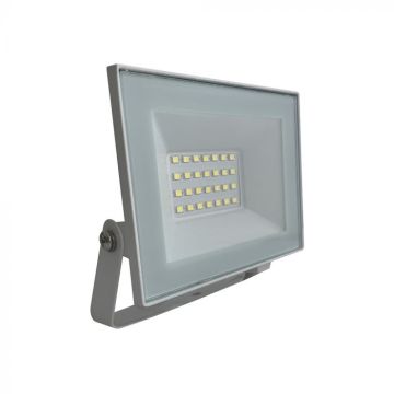 Projecteur LED mince V-TAC 20 W IP65 6 500 K Blanc – Série E (≈ 1 700 lm) avec pilote intégré 23985
