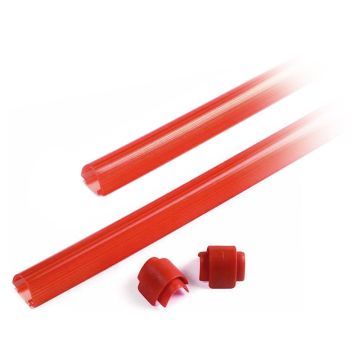Kit de pare-chocs en caoutchouc NICE XBA13 pour barrière routière (jeu de 9 mètres)