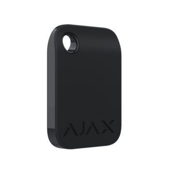 Porte-clés sans contact AJAX 38226 ASP Tag couleur noire DESFire - Lot de 10