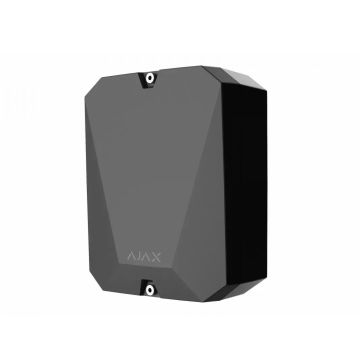 Module sans fil noir multitransmetteur AJAX 38201.62.BL1 pour bijoutiers, compatible avec 18 capteurs filaires tiers 38201