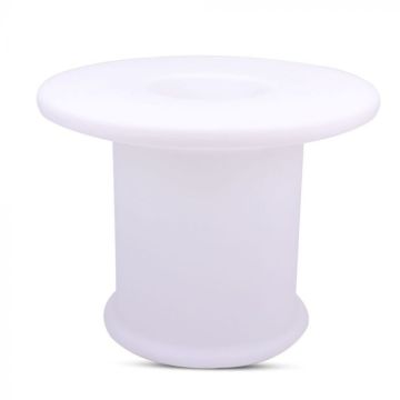Table basse LED RVB multicolore V-TAC VT-7812 batterie rechargeable et télécommande IP54 - sku 40251