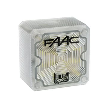 FAAC 410017 Feu clignotant LED XL24L 24V mini modèle mural