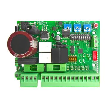 Centrale NOLOGO START-S7LT - Panneau de commande 24V pour moteur de portail coulissant / moteur de porte de garage avec préparation batterie
