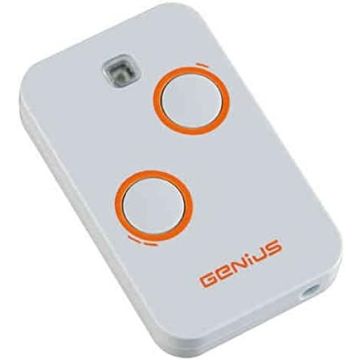 Télécommande à code tournant d&#39;origine GENIUS KILO TX2 JLC 6100330, 2 canaux, 433,92 MHz, pour automatismes FAAC Genius