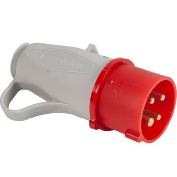 Prise mobile triphasée 3P+T 16A 380-415V 6h IP44 - câblage à vis - FANTON 70010 Prise mobile triphasée 3P+T 16A 380-415V 6h IP44 - câblage à vis - FANTON 70010