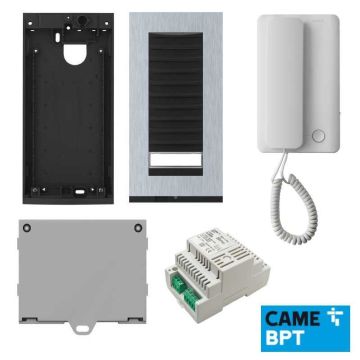 Kit interphone CAME pour une famille AGTK200A03 AGT A200 + TARGHA - BPT 8K40CA-006 Kit interphone CAME pour une famille AGTK200A03 AGT A200 + TARGHA - BPT 8K40CA-006