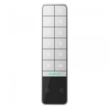 Clavier sans fil extérieur Ajax KeyPad blanc – Contrôle sûr et intelligent – Réf. 99967.286.WH1 Clavier sans fil extérieur Ajax KeyPad blanc – Contrôle sûr et intelligent – Réf. 99967.286.WH1