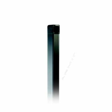 Colonnette en aluminium anodisé noir H = 1 m CSSN