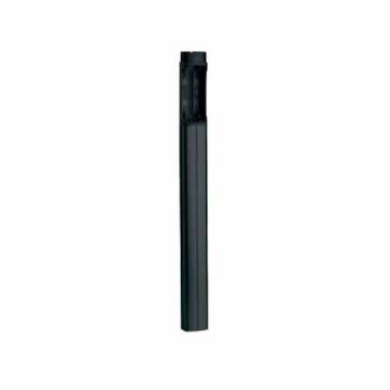 Rallonge PVC RAL 9005 H noir DIR-CGP H=0,5M