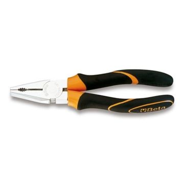 Pince universelle chromée polie branches gainées confort bi-matières 180mm Beta 1150BM Pince universelle chromée polie branches gainées confort bi-matières 180mm Beta 1150BM