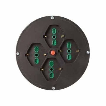 Disque filaire de rechange Ø145/205 pour enrouleur de câble 4 prises + coupe-circuit thermique Fanton 01906 Disque filaire de rechange Ø145/205 pour enrouleur de câble 4 prises + coupe-circuit thermique Fanton 01906