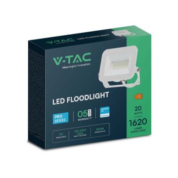V-TAC PRO VT-44020 Phare LED Projecteur 20W Puce Samsung corps Lumière blanche 4000k IP65 - 10018 V-TAC PRO VT-44020 Phare LED Projecteur 20W Puce Samsung corps Lumière blanche 4000k IP65 - 10018