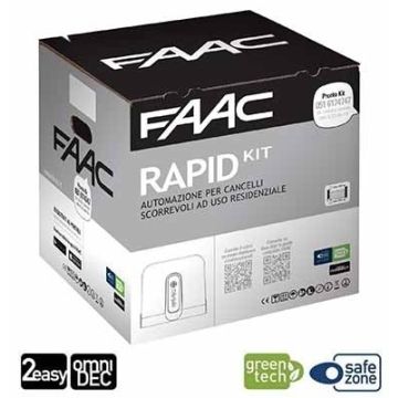 RAPID KIT 800KG Cyclo kit automatisme portail coulissant moteur 24V C721 - 105083