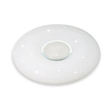 V-TAC VT-8556 30W / 60W / 30W CCT rond blanc ciel étoilé changement de couleur plafonnier led 3en1 dimmable avec télécommande - sku 2114911