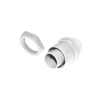 Raccord pour gaine spiralée Ø25 pas métrique 1,5 gaine/boîte IP65 FAEG - FG16625