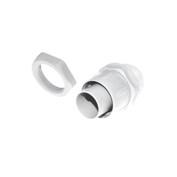 Raccord pour gaine spiralée Ø32 pas métrique 1,5 gaine/boîte IP65 FAEG - FG16632
