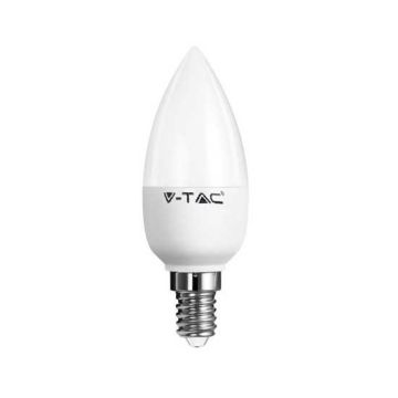 V-Tac VT-226 Ampoule LED Samsung 5,5W E14 Bougie blanc chaud 3000K - SKU 171 V-Tac VT-226 Ampoule LED Samsung 5,5W E14 Bougie blanc chaud 3000K - SKU 171