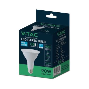 V-TAC PRO VT-230 Ampoule led chip samsung smd 11W E27 PAR30 blanc naturel 6400K - SKU 21155 V-TAC PRO VT-230 Ampoule led chip samsung smd 11W E27 PAR30 blanc naturel 6400K - SKU 21155
