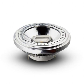 V-Tac VT-1110-20 Spot Led AR111 12W G53 12v lumière blanche naturelle 4000K 20° sku 214062