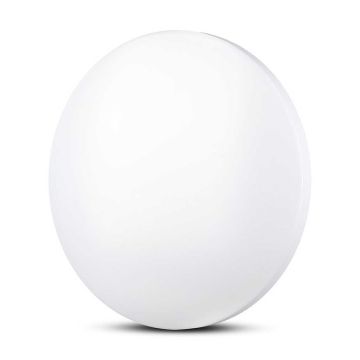 V-TAC VT-8424 Plafonnier led circulaire blanc 24W interrupteur changeant de couleur 3en1 CCT couvercle rond mat satiné IP20 - sku 217607