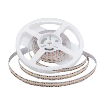 V-TAC VT-2110 Bande LED 700led/m 24V SMD2110 150lm/w haute luminosité 5Mt lumière 4000K CRI&gt;95 12mm IP20 - SKU 2603