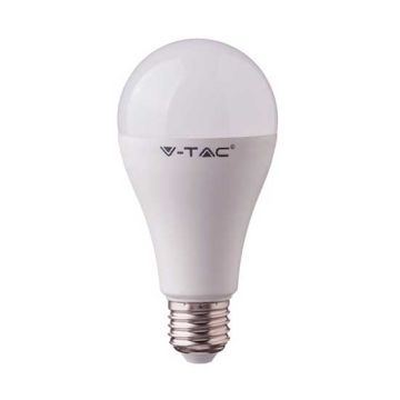 V-TAC Smart light VT-5117 Ampoule LED WiFi E27 15W RGB+3IN1 dimmable fonctionne avec smartphone - sku 2753 V-TAC Smart light VT-5117 Ampoule LED WiFi E27 15W RGB+3IN1 dimmable fonctionne avec smartphone - sku 2753
