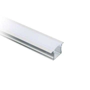 V-TAC VT-8107 profil en aluminium milky 2MT cover - sku 3351