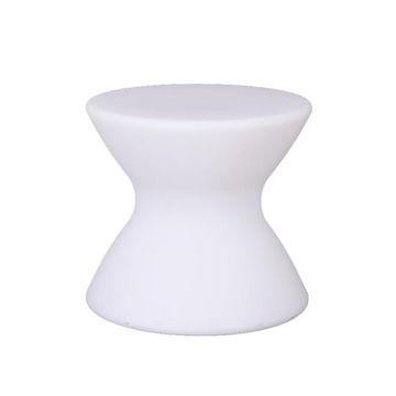 V-TAC VT-7810 Tabouret à LED pour jardin batterie rechargeable et télécommande IP54 - sku 40231