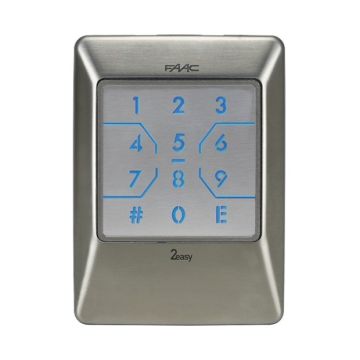 FAAC 404039 XKPB clavier bus inox sélecteur tactile numérique 2 canaux XKP B FAAC 404039 XKPB clavier bus inox sélecteur tactile numérique 2 canaux XKP B