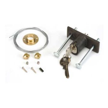 Déverrouillage extérieur à clé pour portes de plus de 15 mm d'épaisseur du n°1 au n°36 FAAC 424591001 Déverrouillage extérieur à clé pour portes de plus de 15 mm d'épaisseur du n°1 au n°36 FAAC 424591001
