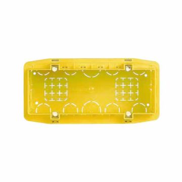 Bo� te de résine encastré 6/7 modules civils série Bticino 506L Bo� te de résine encastré 6/7 modules civils série Bticino 506L