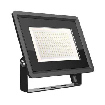 V-TAC VT-49204 Projecteur LED 200W SMD 88LM/W 110° blanc froid 6500K corps slim noir IP65 - SKU 6734