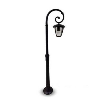 Lampe de jardin Gris graphite 1xE27 Ampoule 1365mm Rainproof IP44 VT-737 – SKU 7060