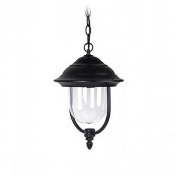 V-TAC VT-850 Applique pendant du jardin Lamp 1xE27 aluminium grafite matt black IP44  - sku 7529