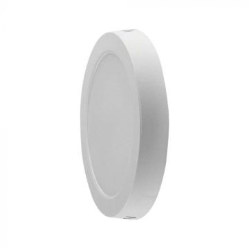 V-TAC VT-60006 Minipanneau Led 6W panneau de montage en surface rond 110lm/w lumière blanche naturelle 4000K - 7871