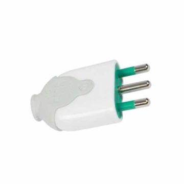 Prise de courant S17 démontable italien std. 2P+E 16A 250V mod. BICO' Corps blanc Fanton 80020 Prise de courant S17 démontable italien std. 2P+E 16A 250V mod. BICO' Corps blanc Fanton 80020
