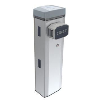 CAME GARD GT8 GGT80AX6 803BB-0270 Barrière automatique motoréducteur 24V jusqu’à 7,8m avec encodeur armoire en acier zingué ressort d’équilibrage inclus