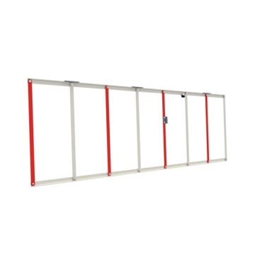 CAME 803XA-0340 Tablier en aluminium peint module de 1720 mm équipé d’étiers de jonction.