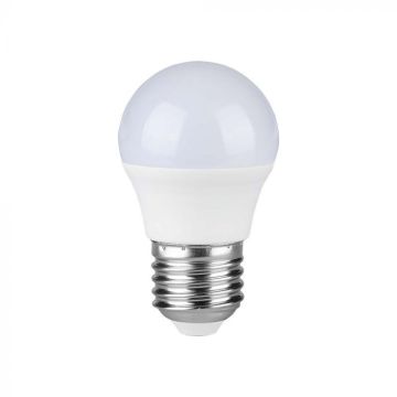 Ampoule LED V-TAC PRO VT-1812 E27 goutte G45 3.7W puce SMD samsung blanc froid 6500K sku 8047